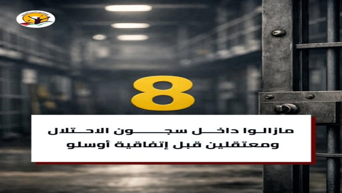 بعد الإفراج عن الاسير ابراهيم ابو مخ.. قائمة بأسماء 8 أسرى ما زالوا داخل سجون الاحتلال ومعتقلين قبل اتفاقية أوسلو